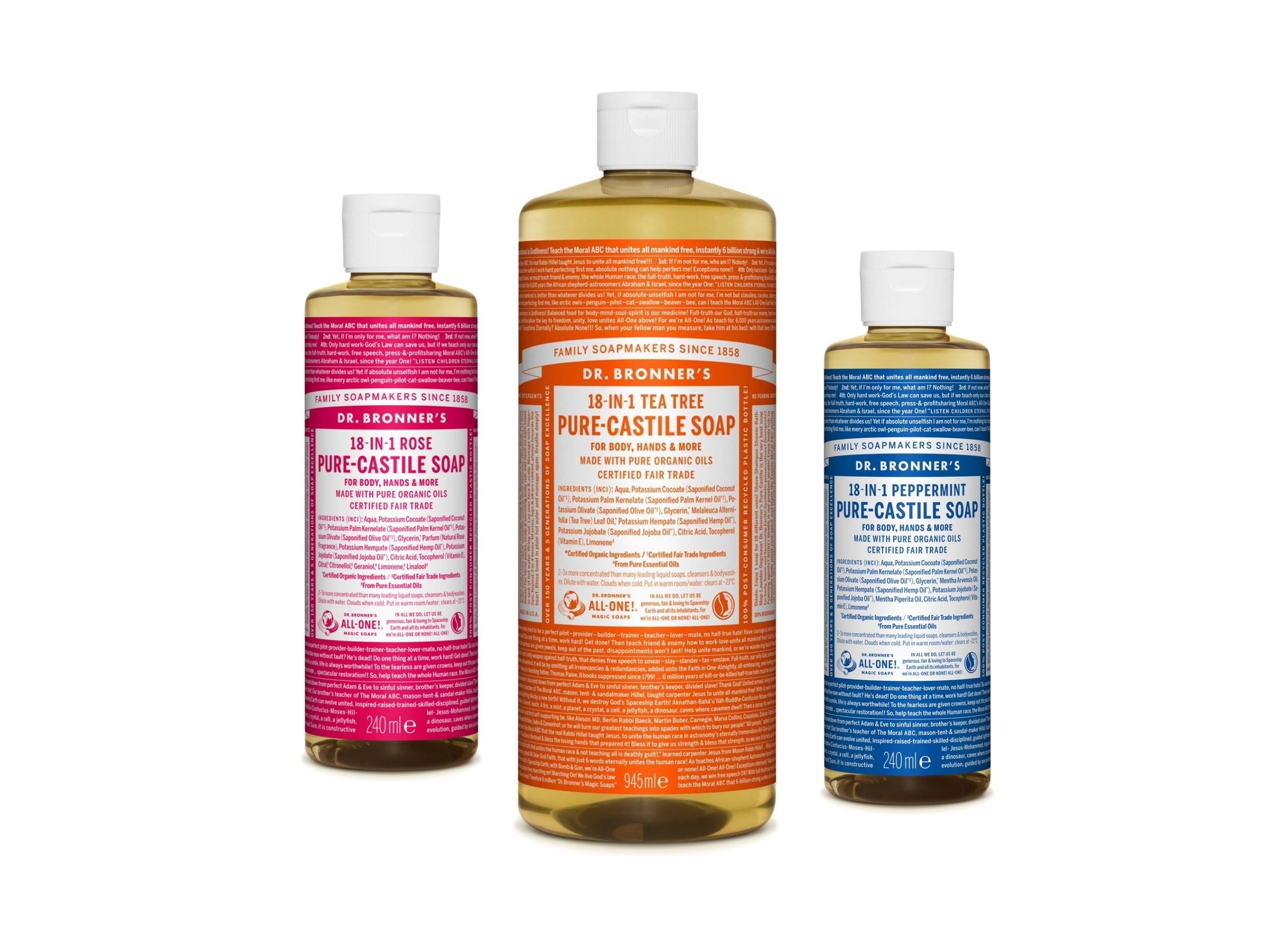 Dr Bronner zeep