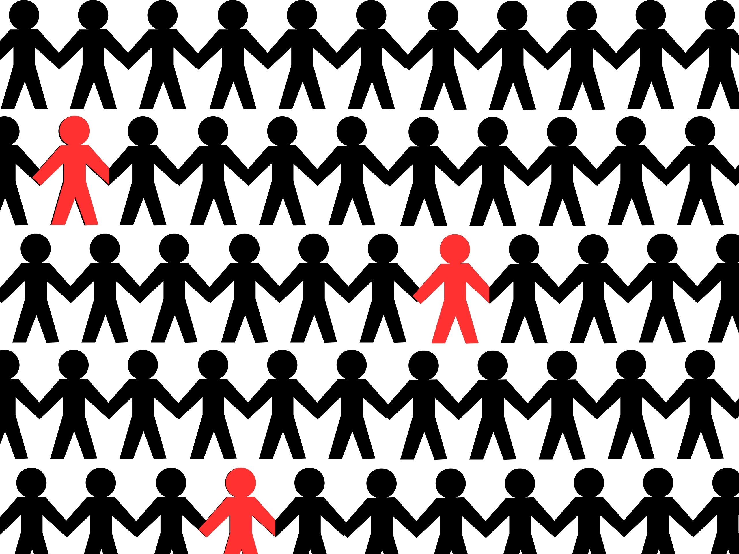 noodpakket silhouetten